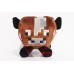 Minecraft plyšák Brown Cow 15 cm - SKLADEM